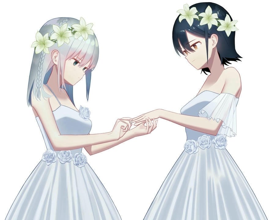 hình nền cưới anime cực đẹp