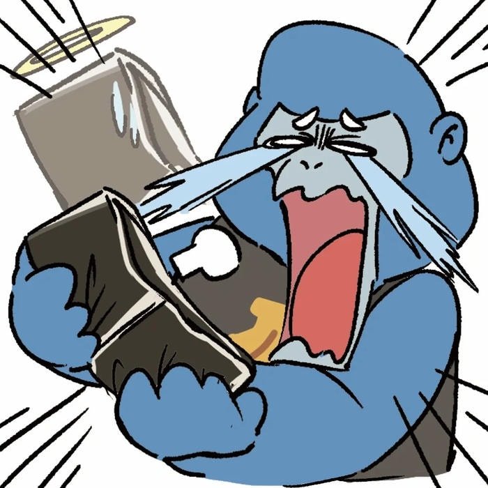 meme ví rỗng iconic