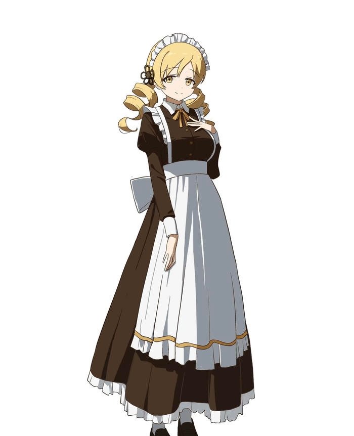 vẻ dễ thương hầu gái anime