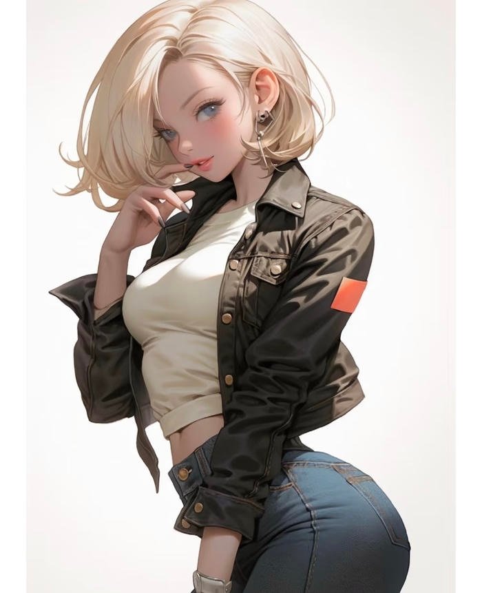 vẻ ngây thơ anime nữ