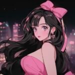 vẻ ngọt ngào anime nữ