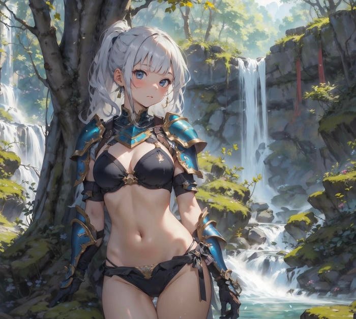 vẻ nóng bỏng gái anime