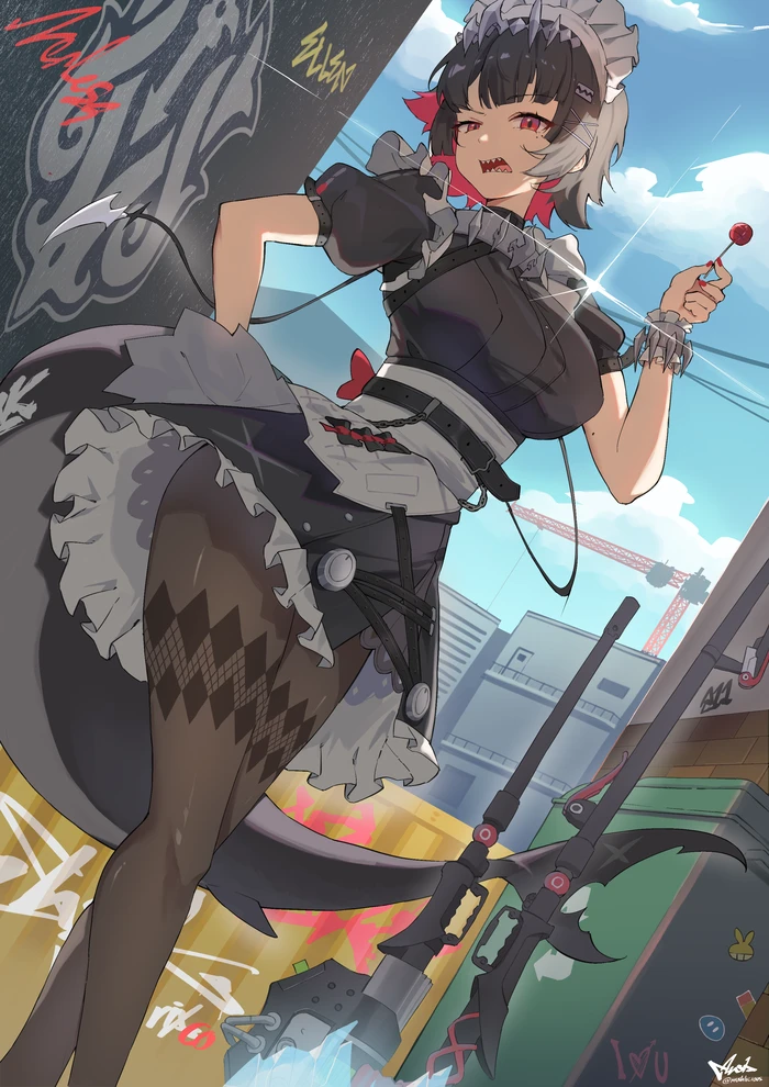 Ảnh Ellen Joe hentai quyến rũ với dáng vẻ mê hoặc