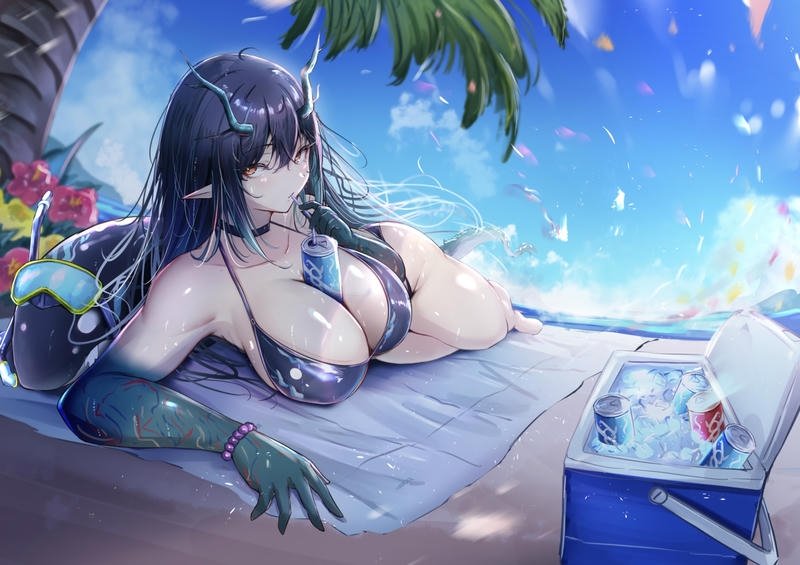 Ảnh anime vú to dâm mỹ