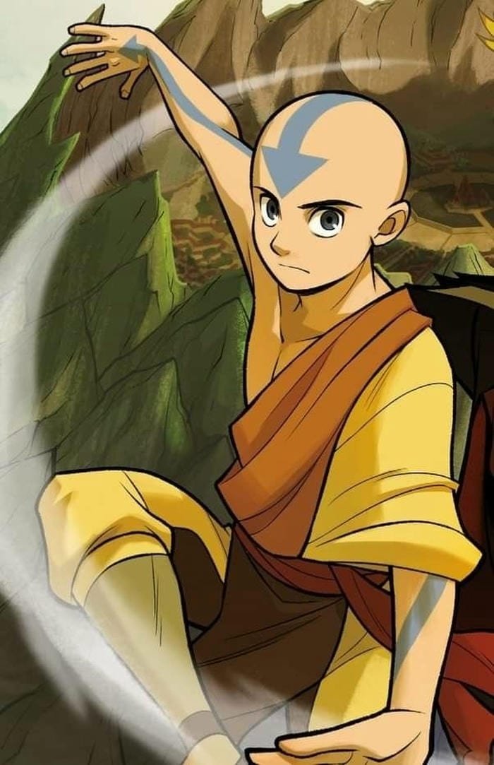 Ảnh cổ điển Airbender The Last Avatar ngầu lạnh lùng
