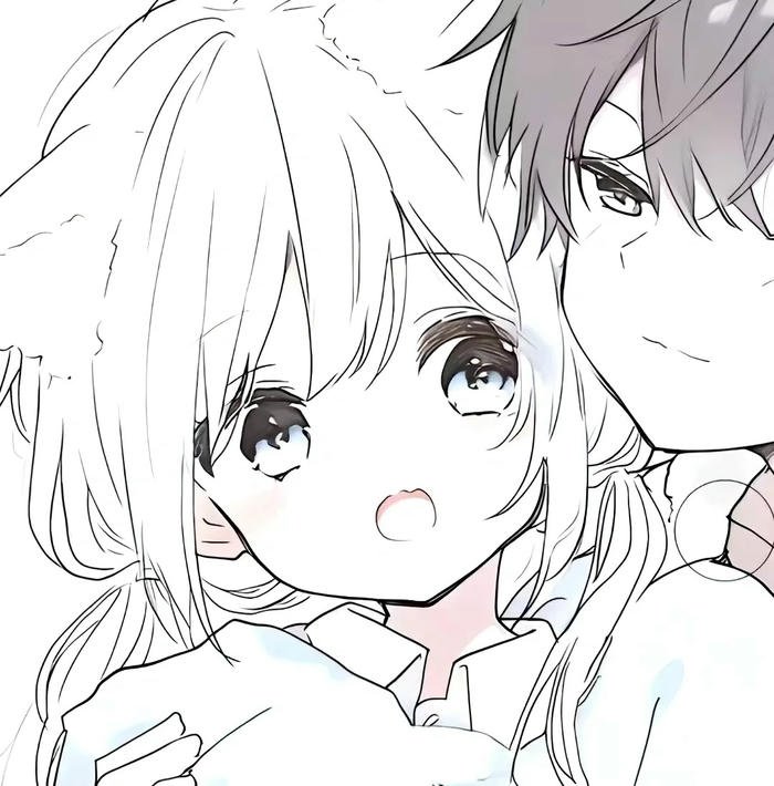 Anime avatar đôi anime lãng mạn