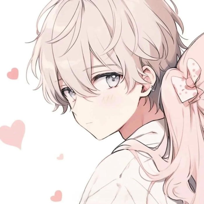 Avatar đôi anime lãng mạn dễ thương