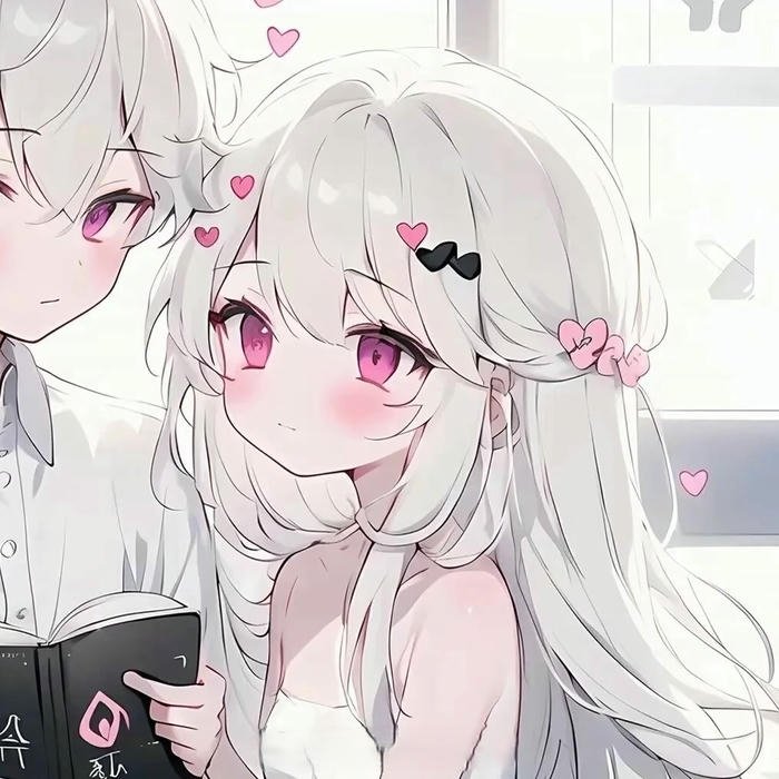 Avatar đôi anime tình cảm ngọt ngào