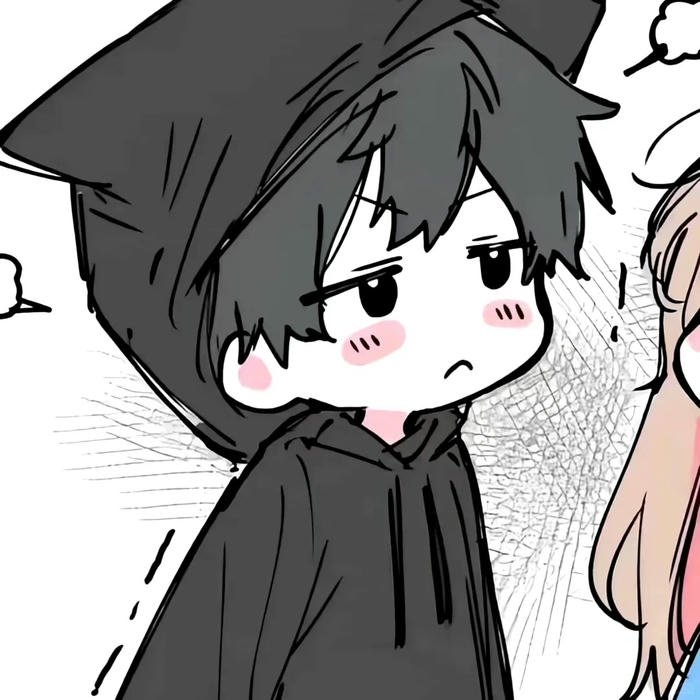 Dễ thương avatar đôi anime siêu xinh