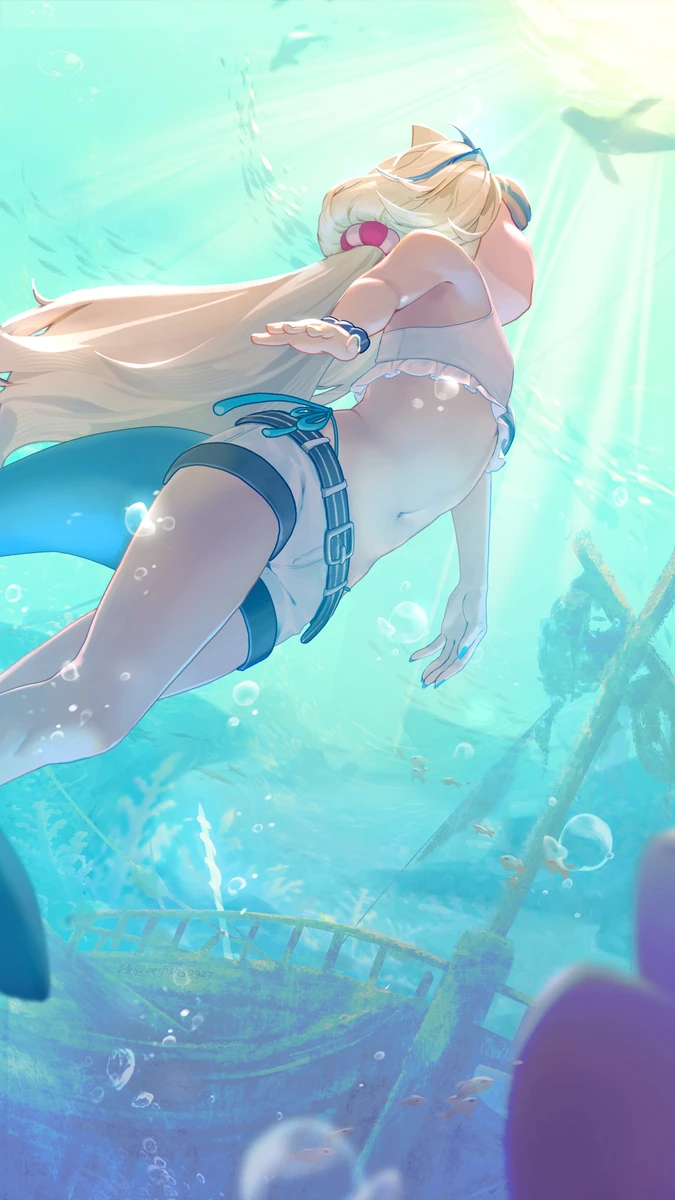 Gái anime khoả thân không che đầy nghệ thuật
