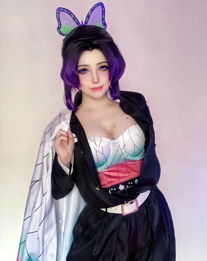 Hình Shinobu Cosplay Xinh Dịu Dàng
