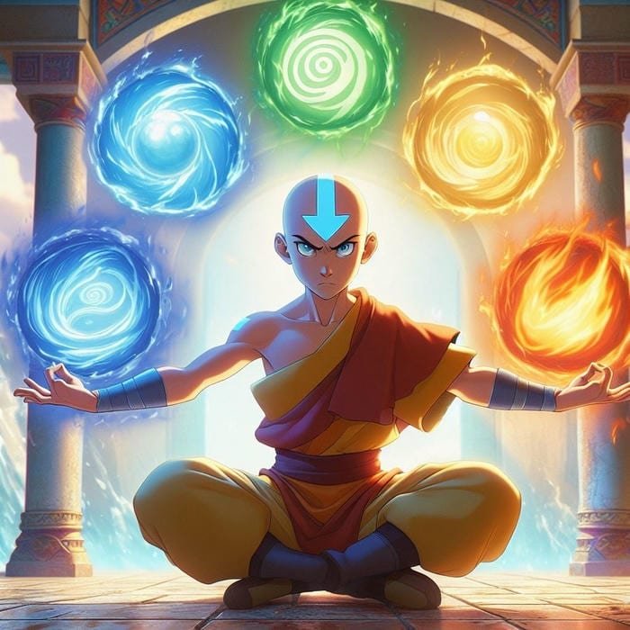 Hình ảnh Airbender The Last Avatar phong thái