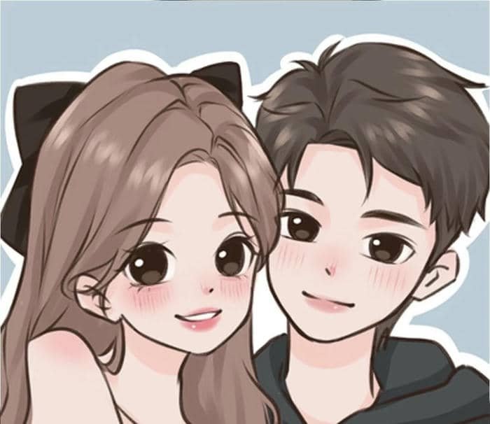 Hình ảnh chibi cặp đôi đáng yêu