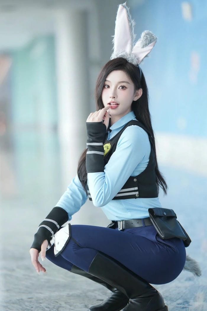 Hình ảnh cosplay thỏ cực dễ thương nổi bật