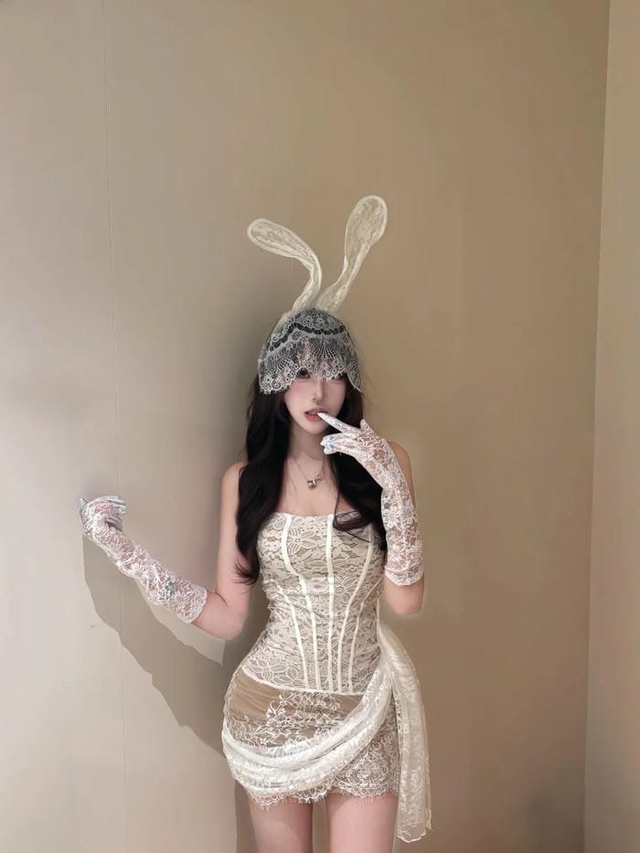 Hình ảnh cosplay thỏ dễ thương phong cách