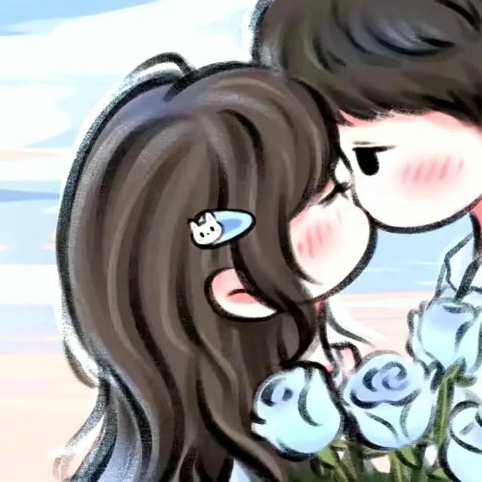 Hình avatar đôi anime phong cách độc đáo