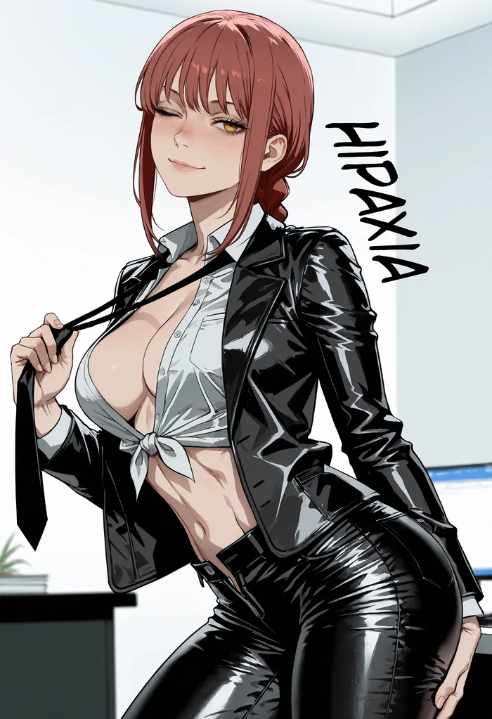 Makima hentai Chainsaw Man vòng một đầy đặn