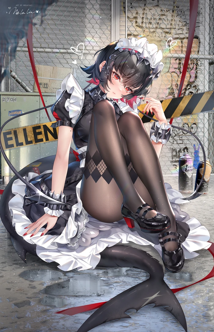 Nàng Ellen Joe sexy trong outfit hentai hấp dẫn