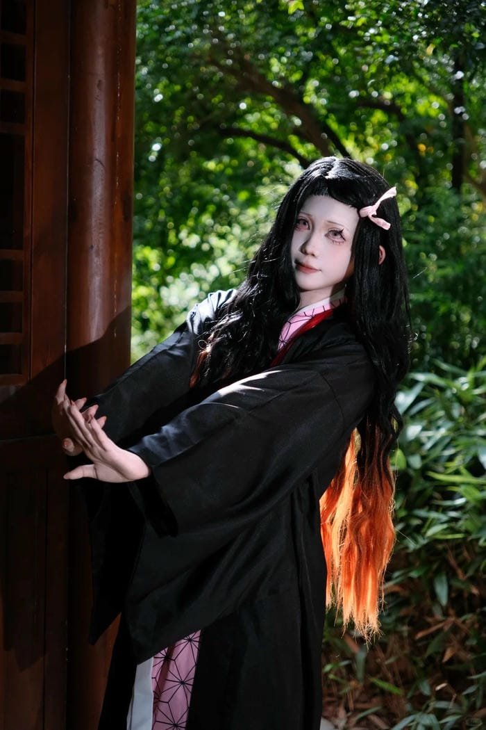 Nezuko cosplay dễ thương nhất