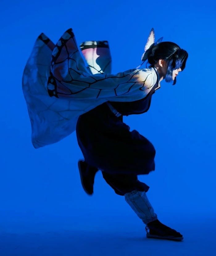 Shinobu cosplay kiếm sĩ