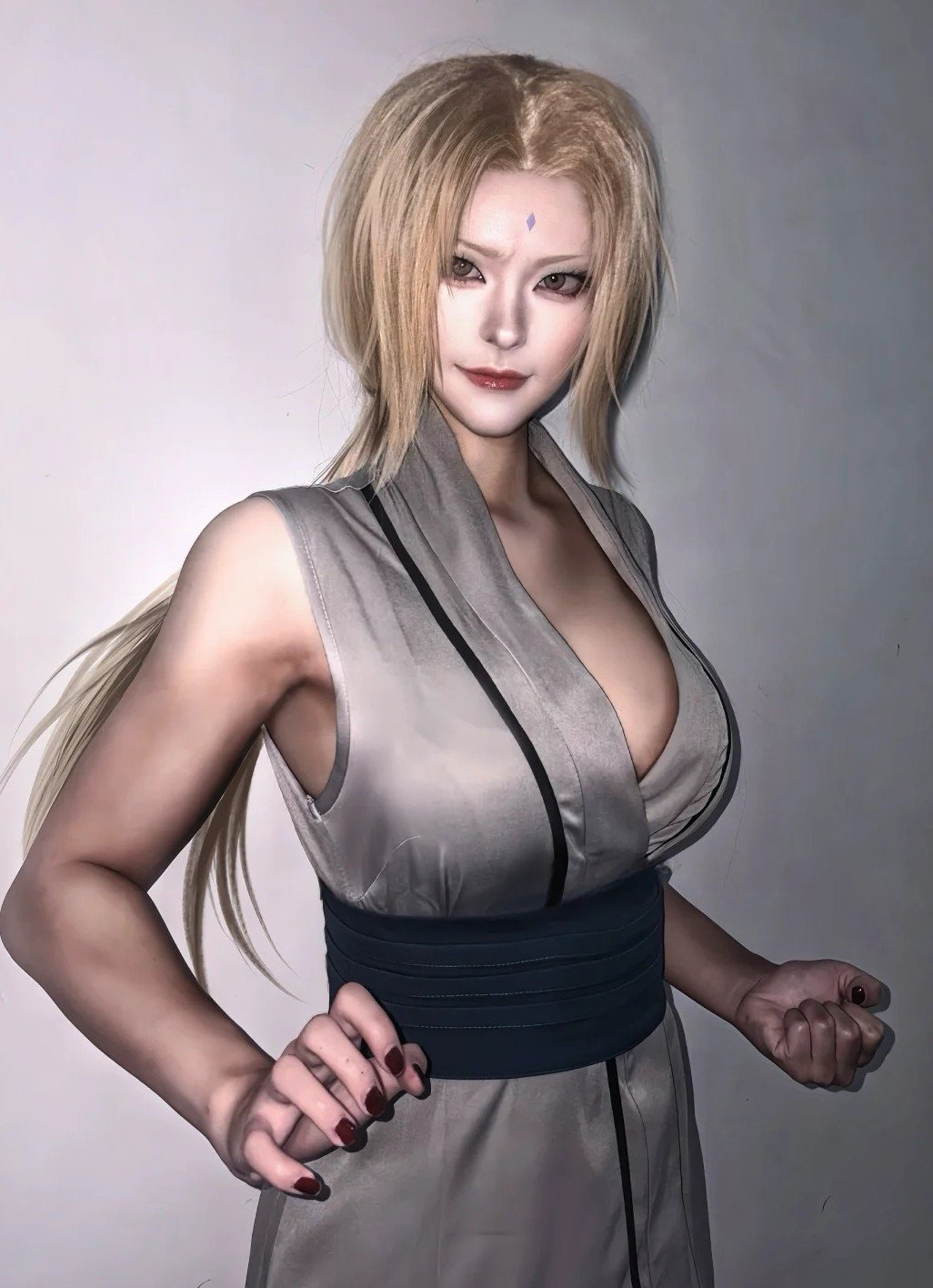 Tsunade gái xinh cosplay