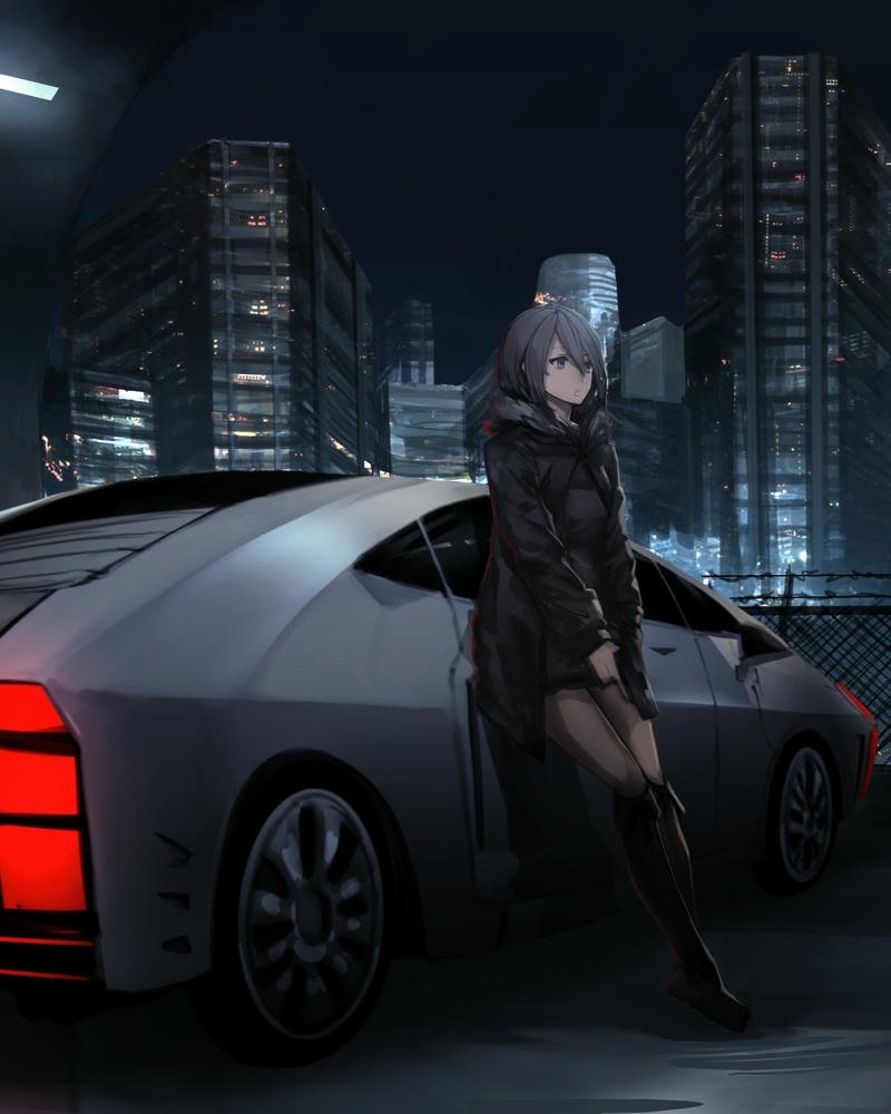 ảnh ấn tượng hình ảnh anime nữ ngầu