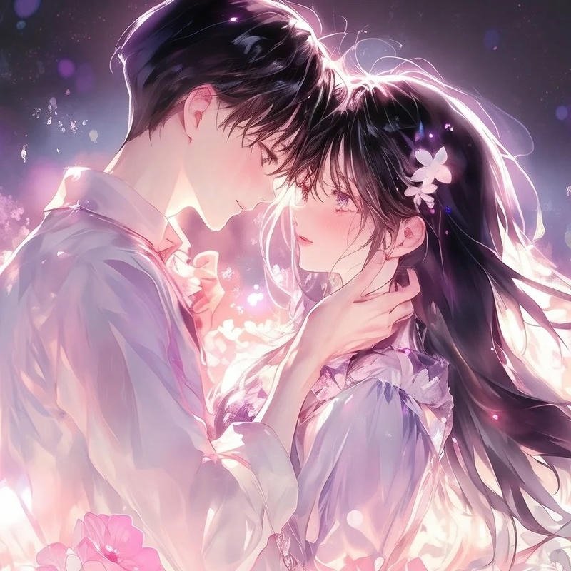 ảnh anime cặp đôi cực buồn nhẹ cảm xúc