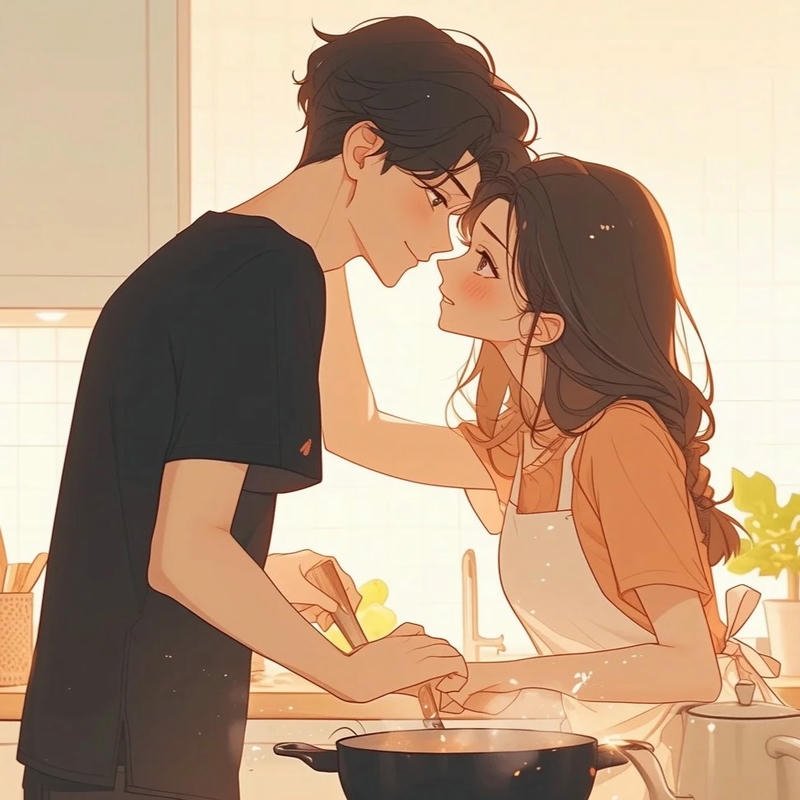 ảnh anime cặp đôi cực nghệ và lãng mạn