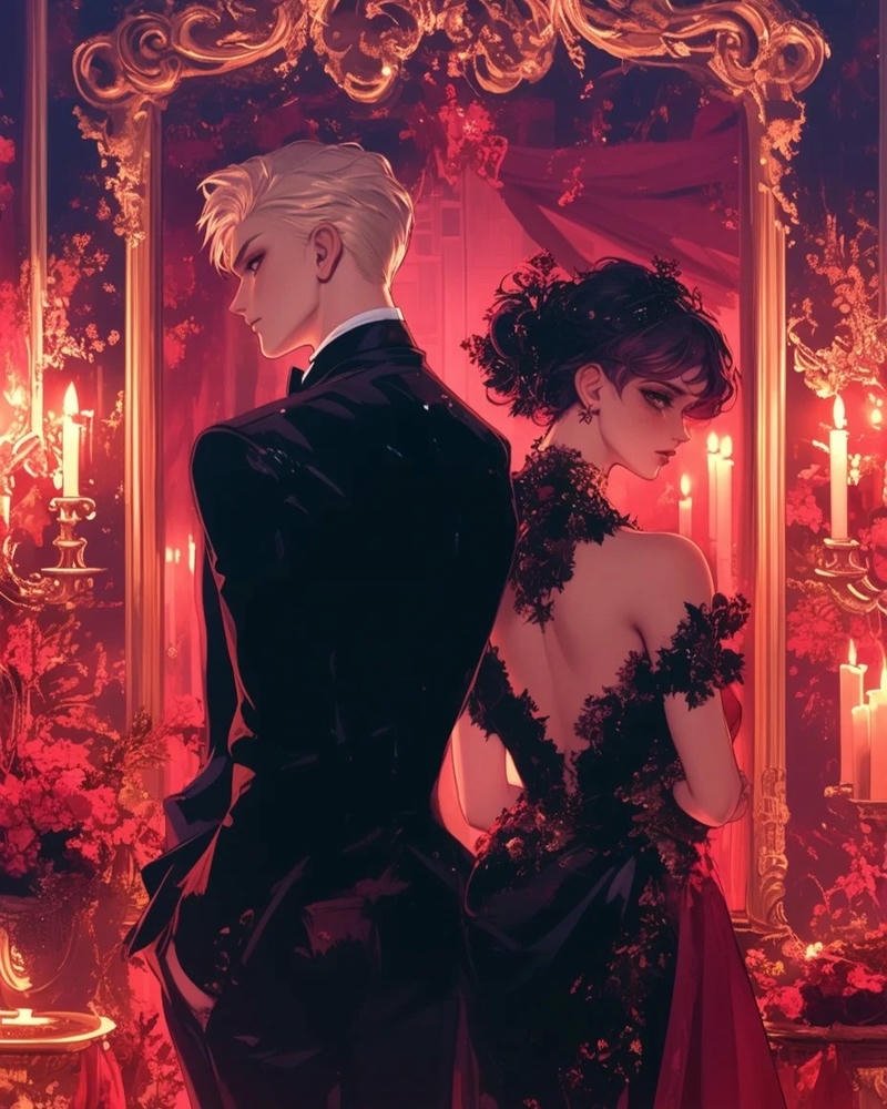 ảnh anime cặp đôi cực xinh tự nhiên