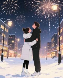 ảnh anime cặp đôi đơn giản mà đẹp