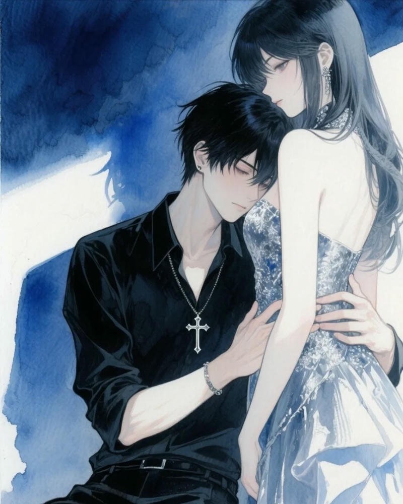 ảnh anime cặp đôi tình cảm nhẹ nhàng