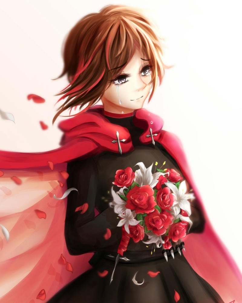 ảnh anime nữ buồn cô đơn