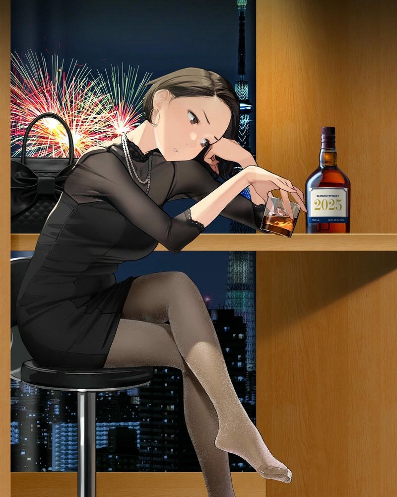 ảnh anime nữ buồn lẻ loi