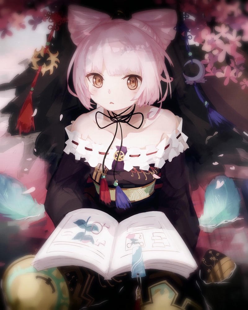 ảnh anime nữ cute lãng mạn