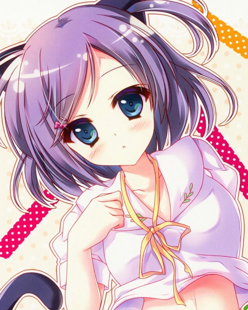 ảnh anime nữ cute siêu đáng yêu