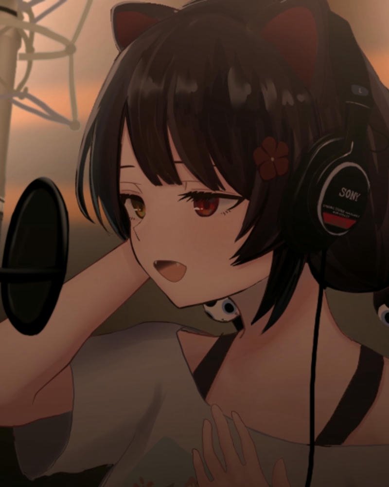 ảnh anime nữ nhẹ nhàng