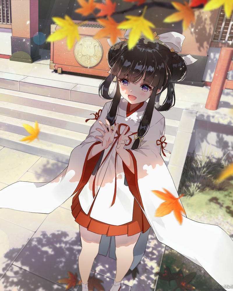 ảnh anime nữ trong mưa