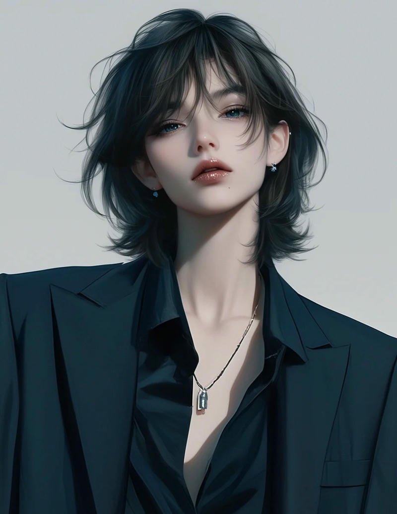 ảnh cá tính anime nữ ngầu