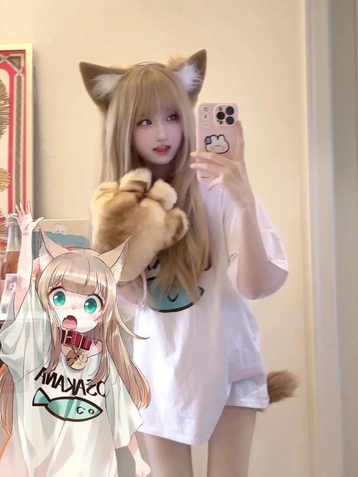 ảnh cosplay mèo đẹp