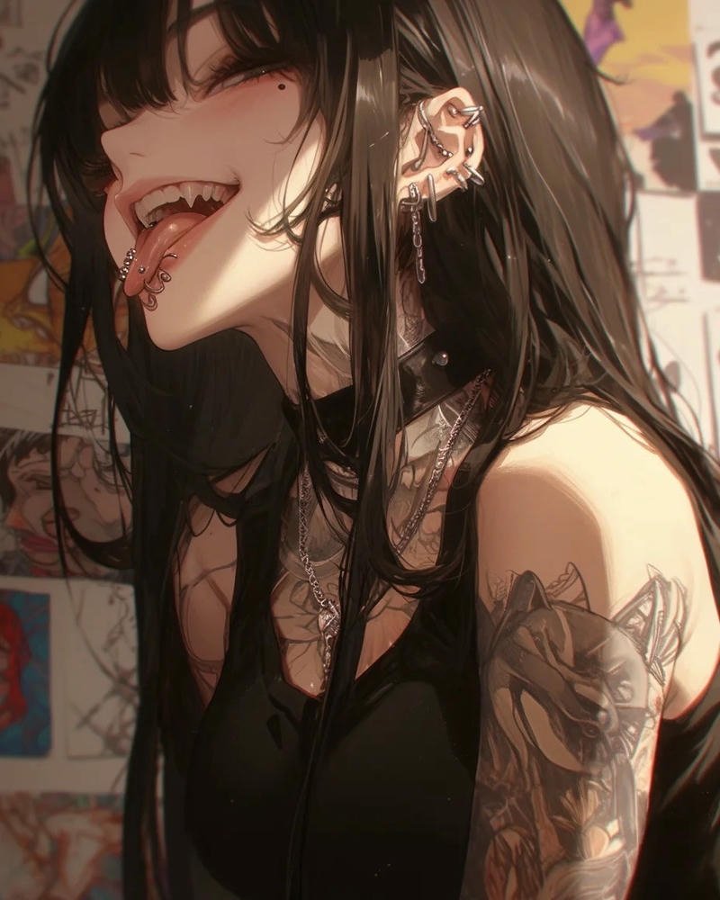 ảnh đẹp hình ảnh anime nữ ngầu dễ thương