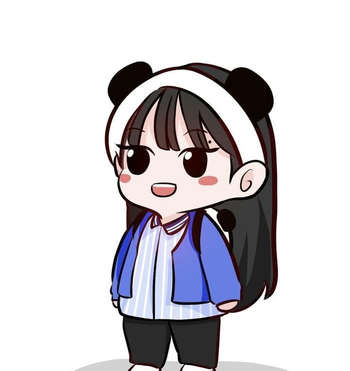 ảnh jennie chibi dễ thương cực đẹp