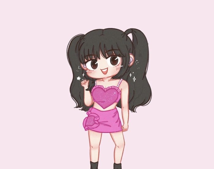 ảnh jennie chibi sexy dễ thương