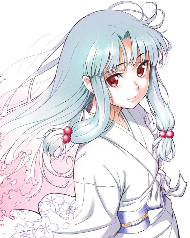 ảnh lung linh hình ảnh anime nữ mặc kimono truyền thống