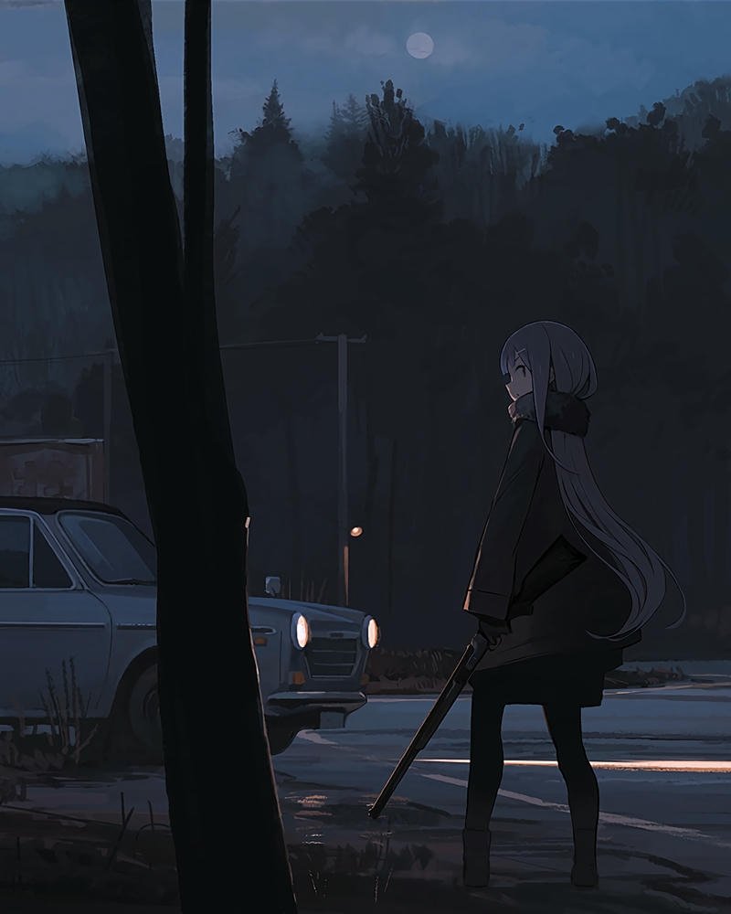 ảnh ngầu anime nữ đẹp mê ly