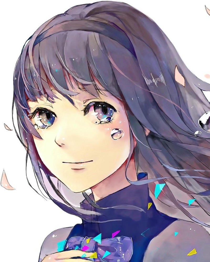 anime nữ buồn ảnh cảm xúc