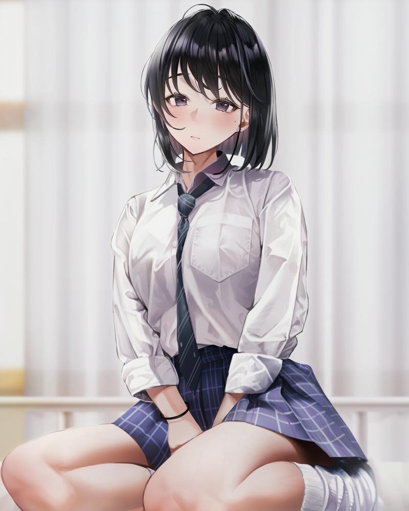 anime nữ buồn ảnh nhẹ