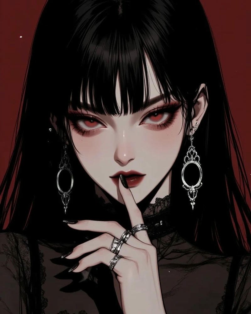 anime nữ ngầu ảnh cực đẹp