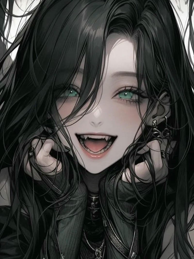 anime nữ ngầu ảnh dễ thương