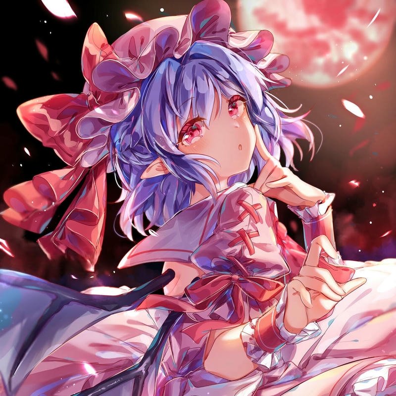 avatar anime nữ ánh sáng