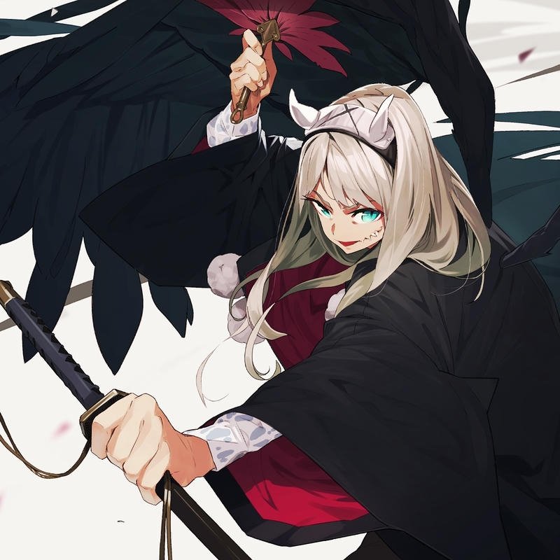 avatar anime nữ thần bí